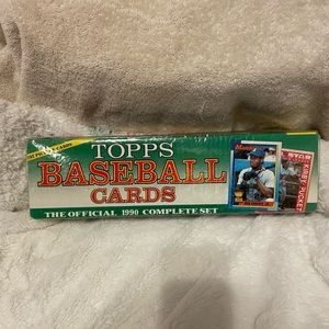 Complete 1990 Topps Baseball Card Set